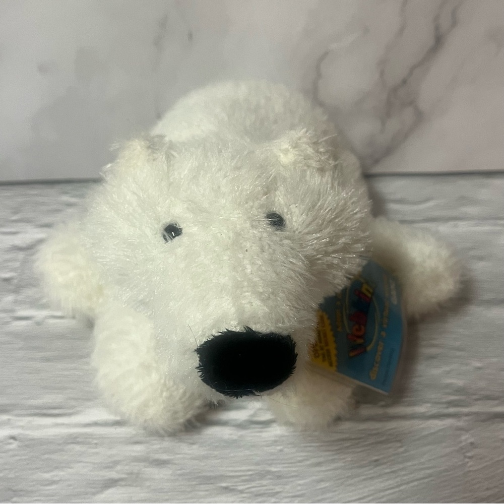 NWT Vintage Ganz Webkinz Polar Bear With Sealed Online Code